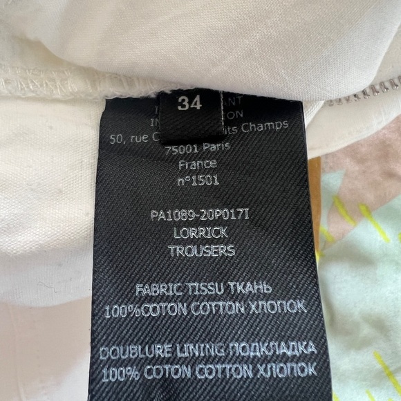 Isabel Marant - Lorrick Trousers - 
US 2 (FR 34) - Picture 6 of 6